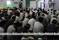 Shalat Idain, Hukum Shalat Dua Hari Raya Fithri & Qurban