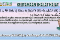 Keutamaan Shalat Hajat, Amalannya Serta Dalil-Dalilnya