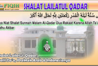 Shalat Lailatul Qadar, Dalil Do’a, Praktek Arab & Indonesianya