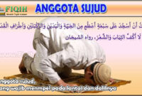 Anggota sujud