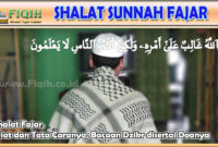 Shalat Fajar Niat dan tata caranya