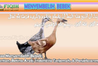 Doa Menyembelih Bebek