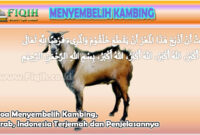 Doa Menyembelih Kambing