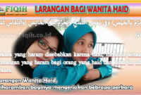 Larangan Wanita Haid