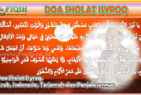 Doa Sholat Isyroq