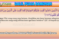 Puasa Ramadhan Adalah Wajib