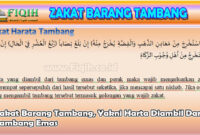 Zakat Barang Tambang