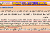 Puasa Muharram