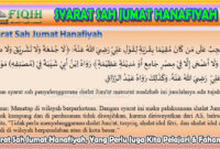 Syarat Sah Jumat Hanafiyah