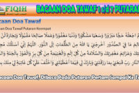 Bacaan Doa Tawaf