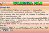 Wajibnya Haji