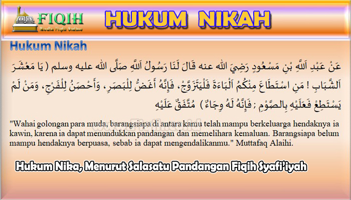 Hukum Nikah